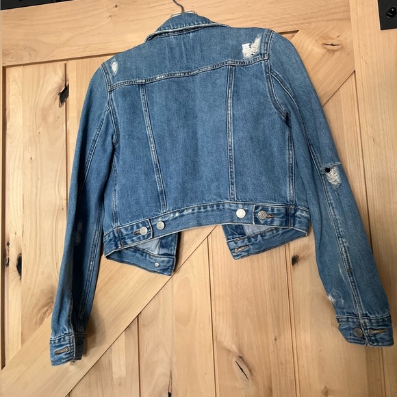 Garage cropped denim jacket - Picture 2 of 2